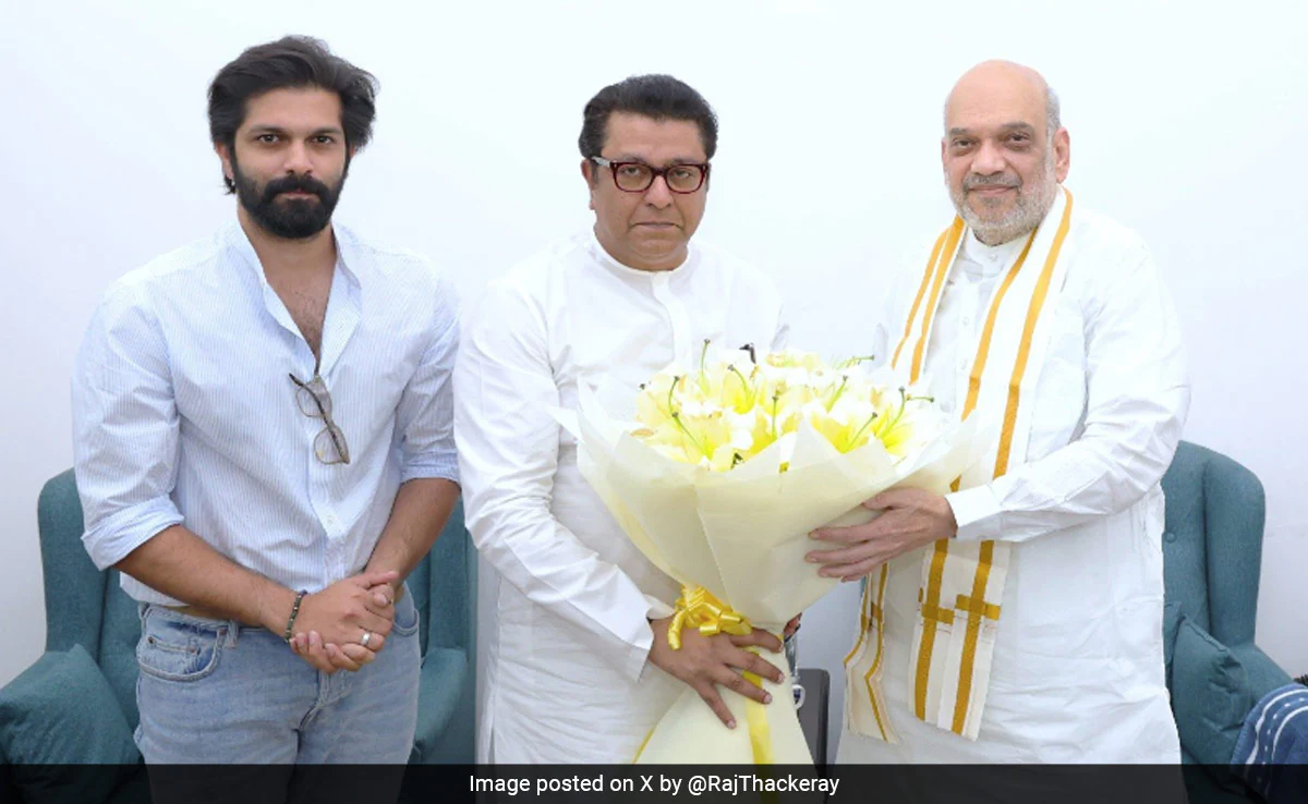 Raj Thackeray meets Amit Shah in Delhi