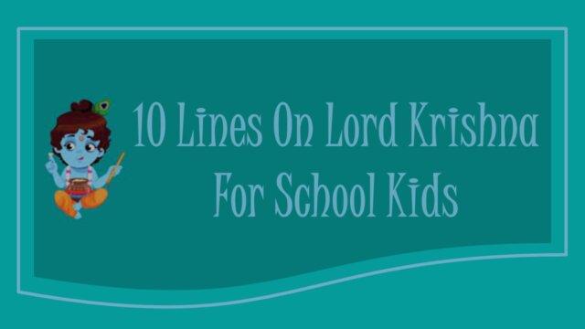 10 Lines On Lord Krishna For School Kids